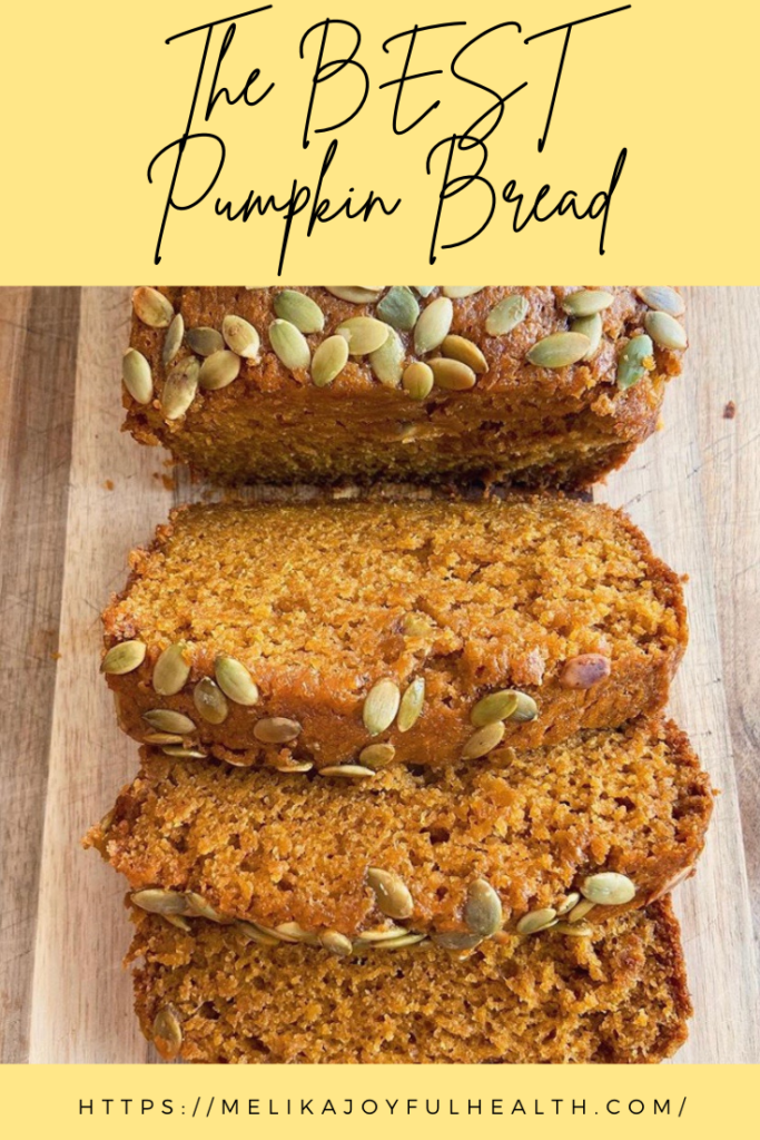 The BEST Pumpkin Bread