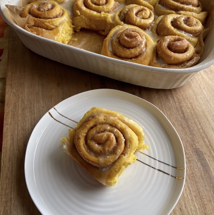 pumpkin rolls