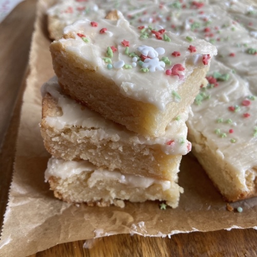 sugar cookie bars