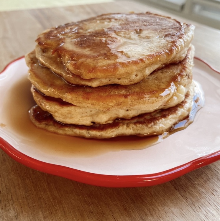 healthy banana pancakes