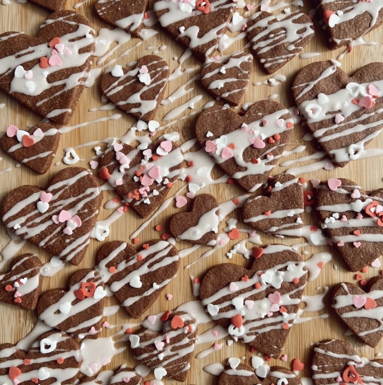 chocolate sugar cookies